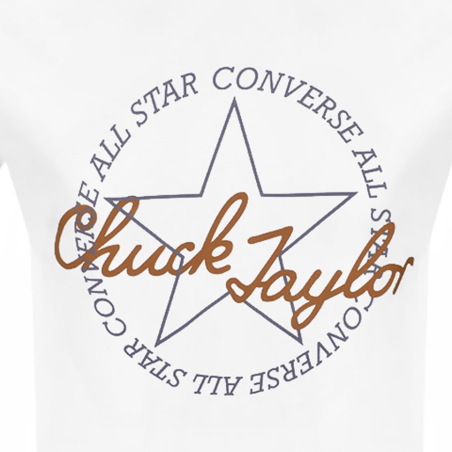 Alternative Image for ProductConverse Remixed Chuck Taylor T Shirt White3